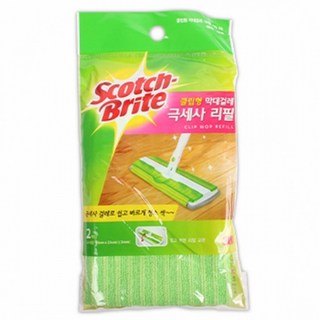 클립형 극세사리필(2P) 3M 막대걸레