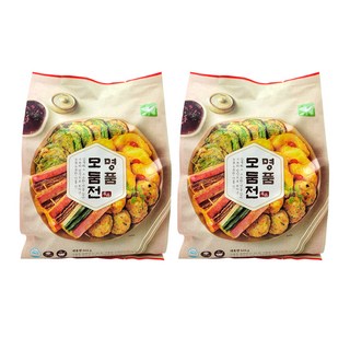 사옹원 명품 모듬전 666g 꼬치산적 깻잎전 동그랑땡 동태전 2개 상품 이미지