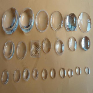 PMMA 양면 록 광학 렌즈 고출력 LED 직경 7-29mm, D10H2.7F14mm