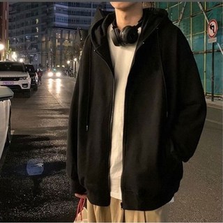 남여공용 무지 오버핏 여성 여름 후드집업
