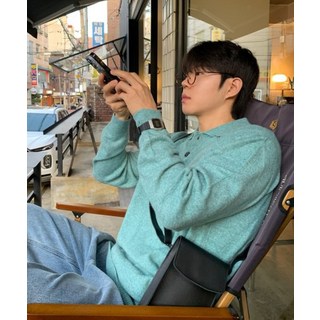 마인드브릿지 MINDBRIDGE [에어울]알파카카라세미오버핏니트 - 3color MYKT7103 354640