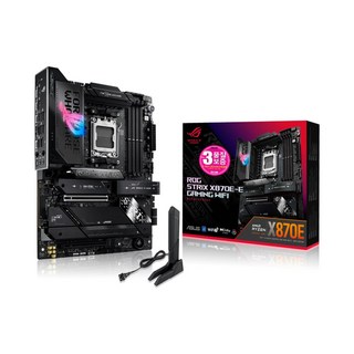 ASUS ROG STRIX X870E-E GAMING WIFI STCOM 에이수스 컴퓨터 게이밍 PC 메인보드 AMD CPU추천 MainBoard