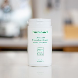 퓨리서치 클린코인 올인원 식기세척기 세제, 240g, 4개