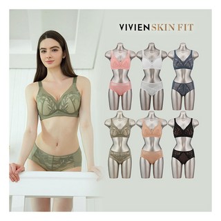 [비비안] 스킨핏 풀커버 브라팬티 6세트