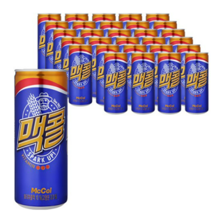 일화 맥콜 190mlx30캔x3박스 기타향탄산음료, 250ml, 390개