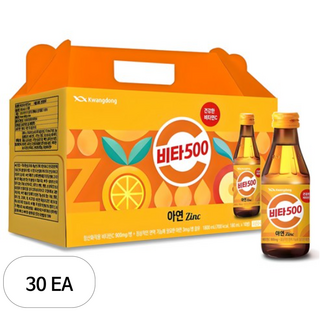 비타500 아연, 180ml, 30개