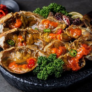 연평도 암꽃게 간장게장 프리미엄 100% 알배기 암꽃게장 특대 2kg 3kg, 1개