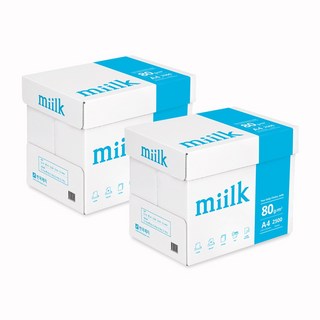 밀크 복사용지 A4 80g
