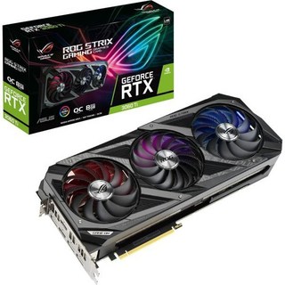 ASUS ROG Strix NVIDIA GeForce RTX 3080 V2 OC 에디션 게이밍 그래픽 카드PCIe 4.0 10GB GDDR6X LHR HDMI 2.1 디스플레이, Graphic Card, 1개