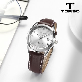 TORSO 토르소 T105L 마이다스 캘린더 워치 남자 가죽 시계