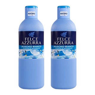 펠체아주라 향기좋은 바디워시 화이트 머스크, 650ml, 2개