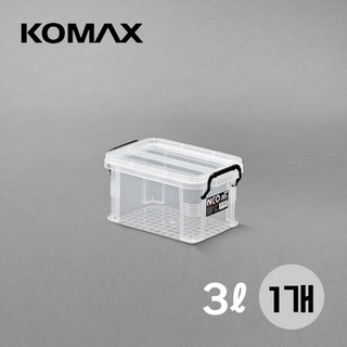 코멕스 리빙박스 네오 수납 정리함 다용도 보관함 3L, 1개