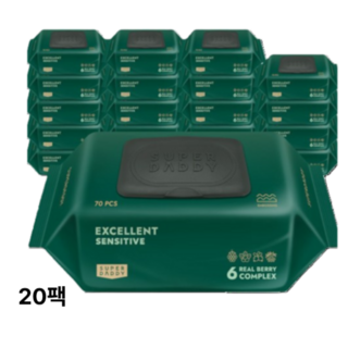 슈퍼대디 엑설런트 물티슈 주요 특징
