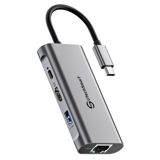 UtechSmart USB3.0 허브 6포트 C타입 멀티허브
