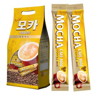 모카 카페 마일드 100T 커피믹스, 10개, 12g, 100개입