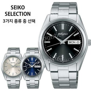세이코 셀렉션 남성 메탈 손목시계 쿼츠 아날로그 SBTH007 SBTH009 SBTH011 상품 이미지