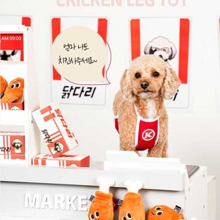 [무기앤] 닭다리 노즈워크장난감 / 고양이 강아지 분리불안 스트레스 해소, 1개