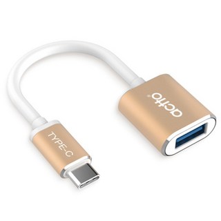 엑토 TC-01 레오 Type-C USB 3.0 허브 5Gbps초고속 USB허브, TC-01_골드, 1개