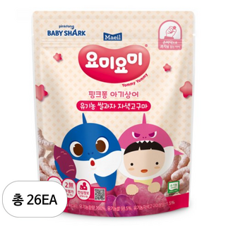 요미요미 유기농 쌀과자 25g, 26개, 자색고구마