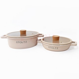 슈톨츠 인덕션용 편수 양수 전골 냄비, 전골 24cm, 1개