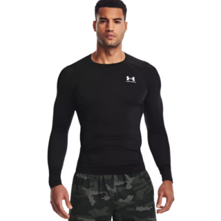 언더아머 히트기어 기능성 긴팔 컴프레션 테크핏 1361524-001