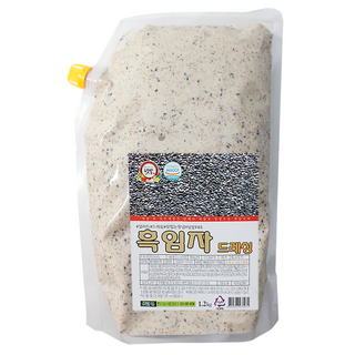 텃밭 흑임자드레싱(아이스포장) 드레싱, 1.2kg, 6개