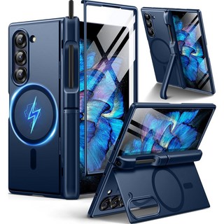 모보시 마그네틱 힌지보호 S펜 수납 슬림 거치대 풀커버 휴대폰 케이스