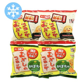 아지노 치누야 바삭하고 촉촉한 치누야 옛날 감자고로케 2봉+호박 고로케2봉 총4봉, 2개