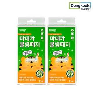 [동국제약]마데카 쿨링시트, 15매입, 2개