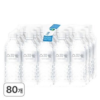 스파클 생수 무라벨 500ml 80개 상품 이미지