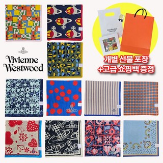 비비안웨스트우드 정품 손수건 스카프