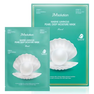 JMsolution 肌司研 海洋珍珠深層保濕面膜, 10片, 1盒