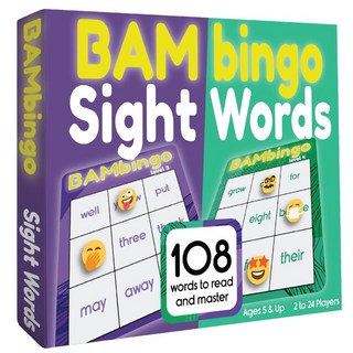 사이트워드(sight words) 빙고 게임 어린이를 위한 영어 읽기 어휘 배우기, Sight Words Level 3-4, 1개