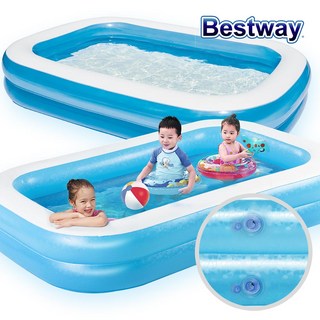 베스트웨이 고급 사각 물놀이 풀장 BW 54006, 단품, 1개