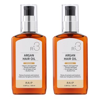 라입 R3 아르간오일 헤어에센스 오리지널 100ml 2개