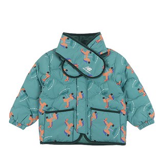 뉴발란스 키즈 NB x KDY 전판패턴 퀼팅자켓