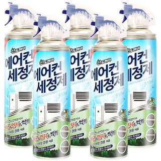 산도깨비 에어컨 세정제, 330ml, 5개