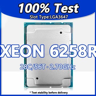 C621 서버 마더보드 호환 제온 골드 6258R 프로세서 – 56 코어, 112 스레드, 2.70GHz, 38.5MB 캐시, 205W, DDR4, LGA3647 제온 6258 C621 서버 마더보드 호환 제온 골드 6258R 프로세서 – 56 코어, 112 스레드, 2.70GHz, 38.5MB 캐시, 205W, DDR4, LGA3647 제온 6258