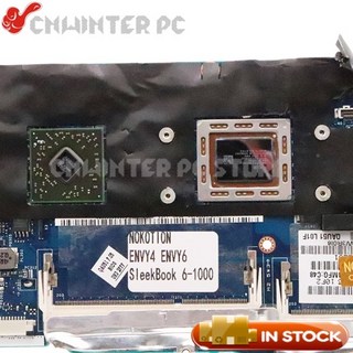NOKOTION HP ENVY4 SleekBook 6-1000 노트북 마더보드 HD7500G A6-4455M CPU용 QAU51 LA-8731P 689157-001