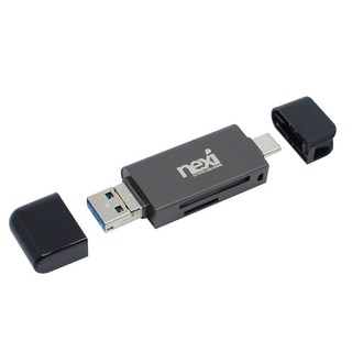 넥시 NX-3IN1CRD 3D 카드리더기 USB 3.0 C타입, 다크그레이, 1개 다이소카드리더기 넥시 NX-3IN1CRD 3D 카드리더기 USB 3.0 C타입, 다크그레이, 1개 다이소카드리더기