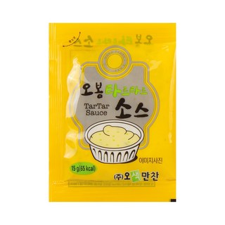 일회용소스 타르타르소스 15gx50ea 미니 개별소포장, 오봉타르타르소스 15gx50ea 2개, 1개