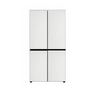 비스포크 RF85DB90B2AP01 냉장고 4도어 875L 코타 화이트