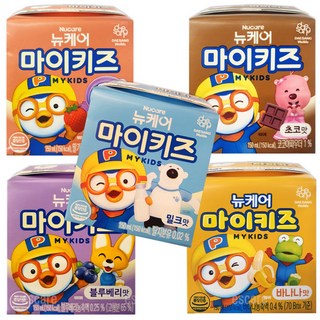 마이키즈 5종 체험팩 (밀크1+딸기1+초코1+바나나1+블루베리1), 1세트, 150ml