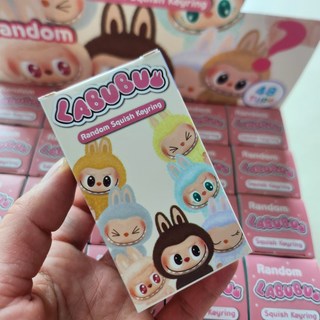 라부부 인형키링 랜덤박스 스퀴시, 1개, 라부부 인형키링(랜덤미니박스)