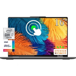 Lenovo 레노버 요가 7 2-in-1 AI PC 노트북 16인치 WUXGA 터치 AMD Zen4 8코어 Ryzen 8840HS i7-12700H 16GB DDR5 1TB S, 16GB RAM 1TB PCIe SSD