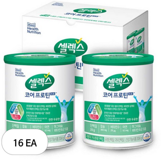셀렉스 코어 프로 복합 프로틴 파우더, 304g, 16개