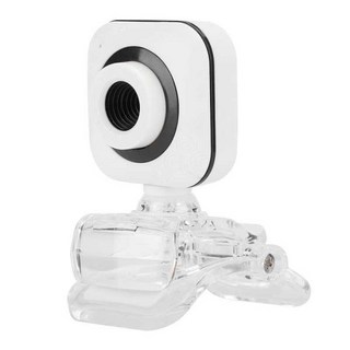 Eboxer-1 HD USB2.0/3.0 웹 카메라 내장 마이크 조절 가능한 컴퓨터 카메라 PC 웹캠 480P 투명 클립 플러그 앤 플레이 화이트, Eboxer-1 HD USB2.0/3.0 웹 카메라,
