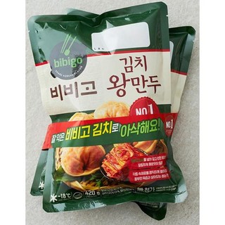 비비고 김치왕만두 1세트, 840g