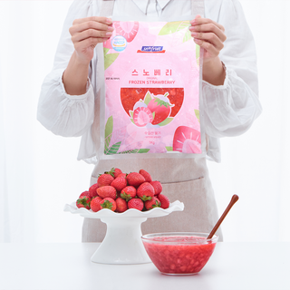 냉동 수제 딸기청 스노베리 2세트 (1kg) 냉동 수제 딸기청 스노베리 2세트 (1kg)