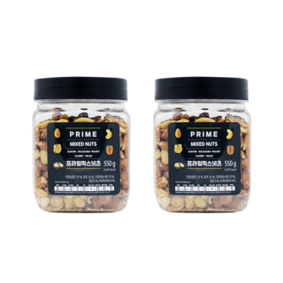 에브리데이넛츠 프리미엄 믹스넛츠 550g+550g, 2개, 550g